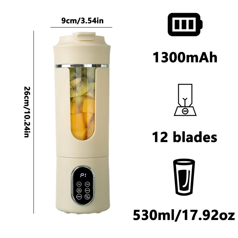 Portable Wireless Fresh Juice Blender